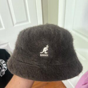 Kangol Women's Black and Brown Hat